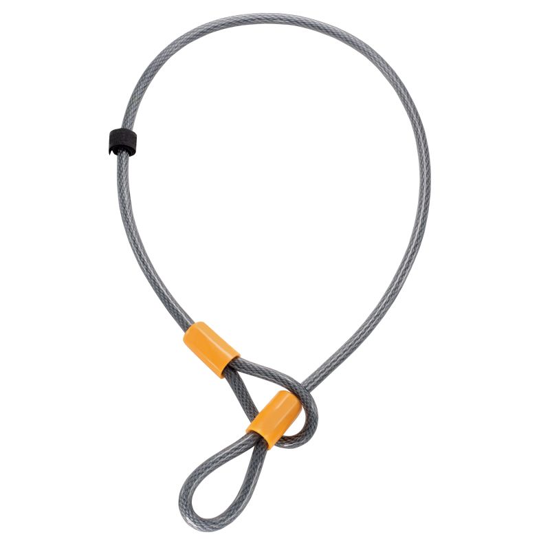 cable sirga para antirrobo o candados akita 120 cm x 10 mm