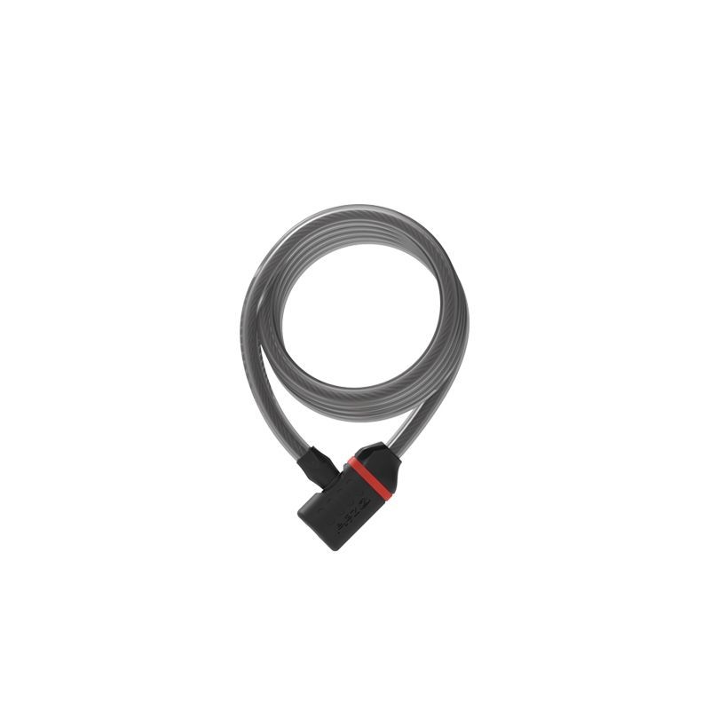 candado antirrobo espiral cable k-traz c6 12 mm-180mm