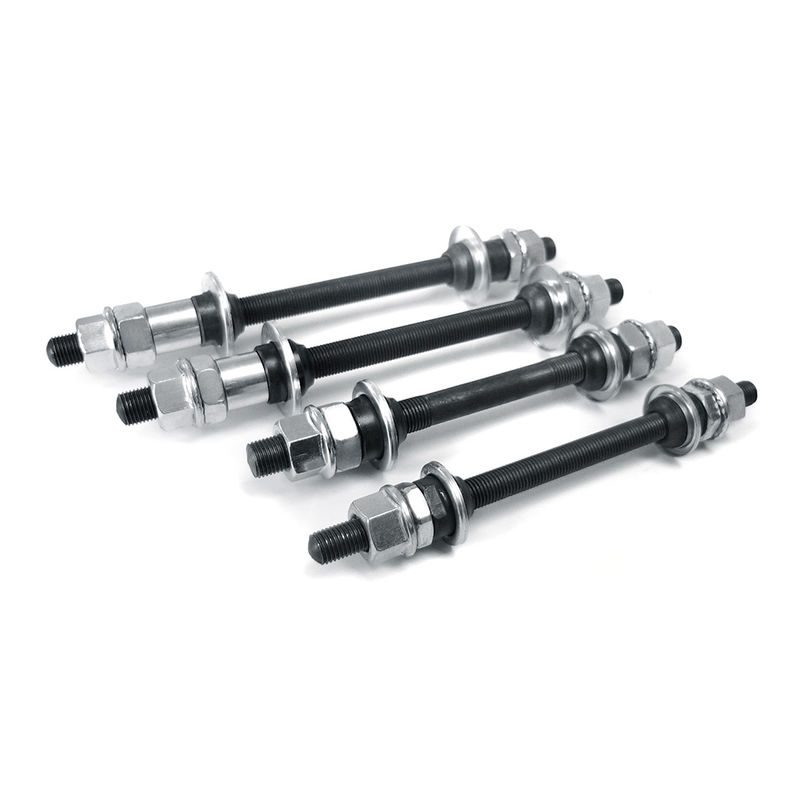 eje de rueda trasero completo mtb 178mm
