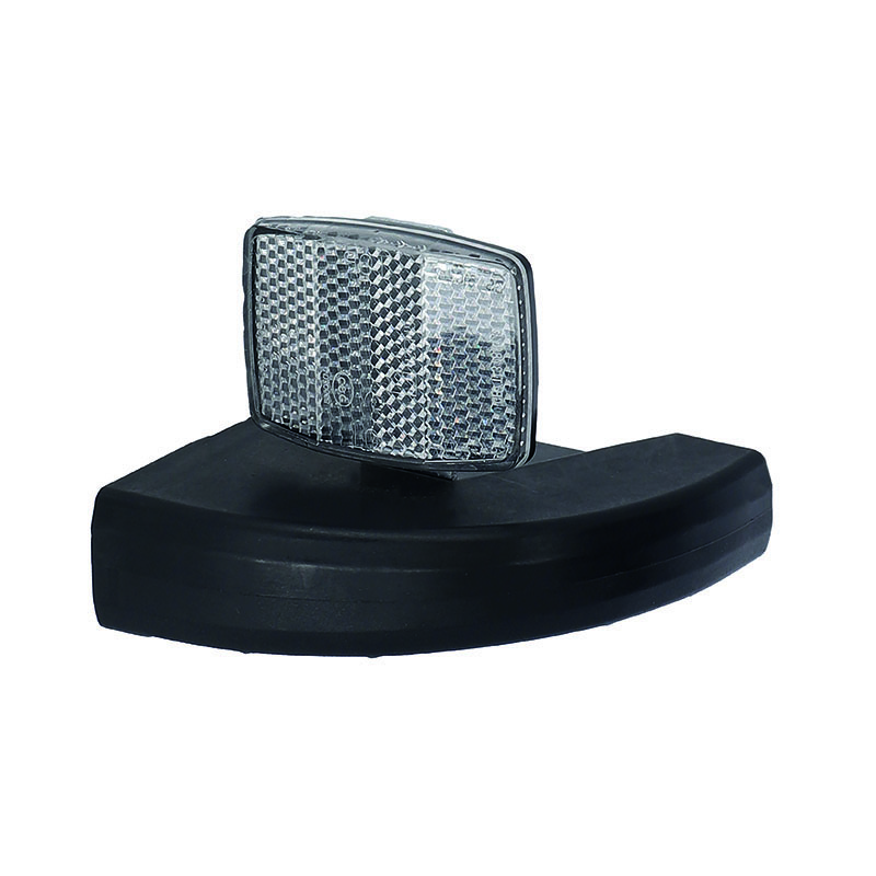 protector rueda izquierda con reflector para remolque niño  mono s/duo s
