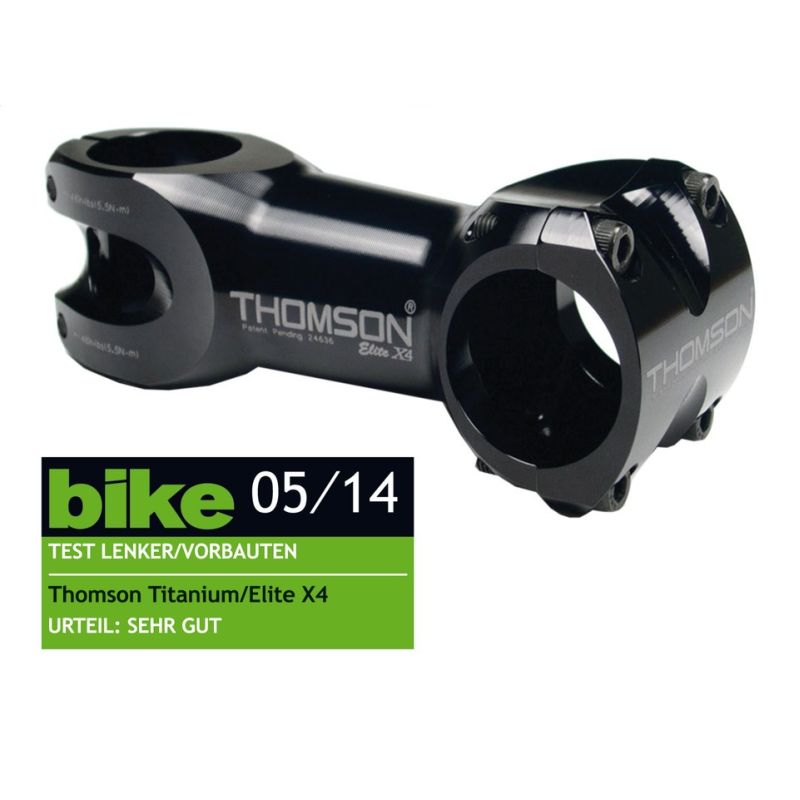 potencia de manillar elite x4 a-head 0º 1 1/8 31.8 80 mm