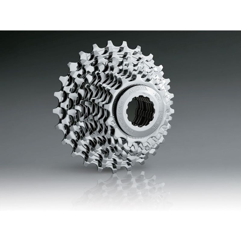 Cassette adaptable Campagnolo 10v de acero especial cromado y opaco - Peso de 28 - Imagen 12 de 12