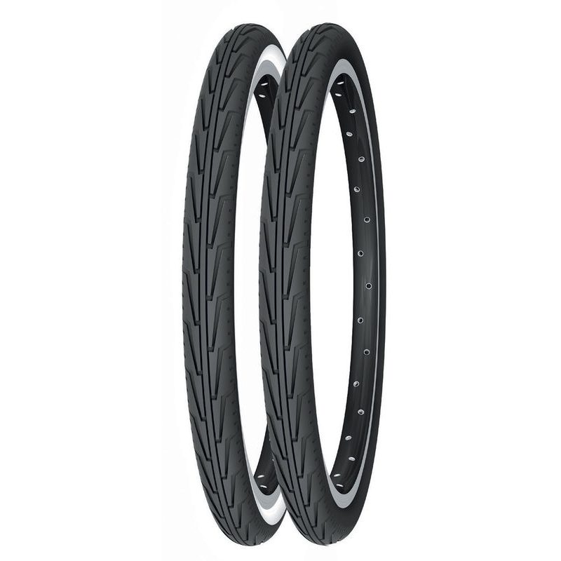 cubierta neumático negra 20x1.75 diábolo city michelin