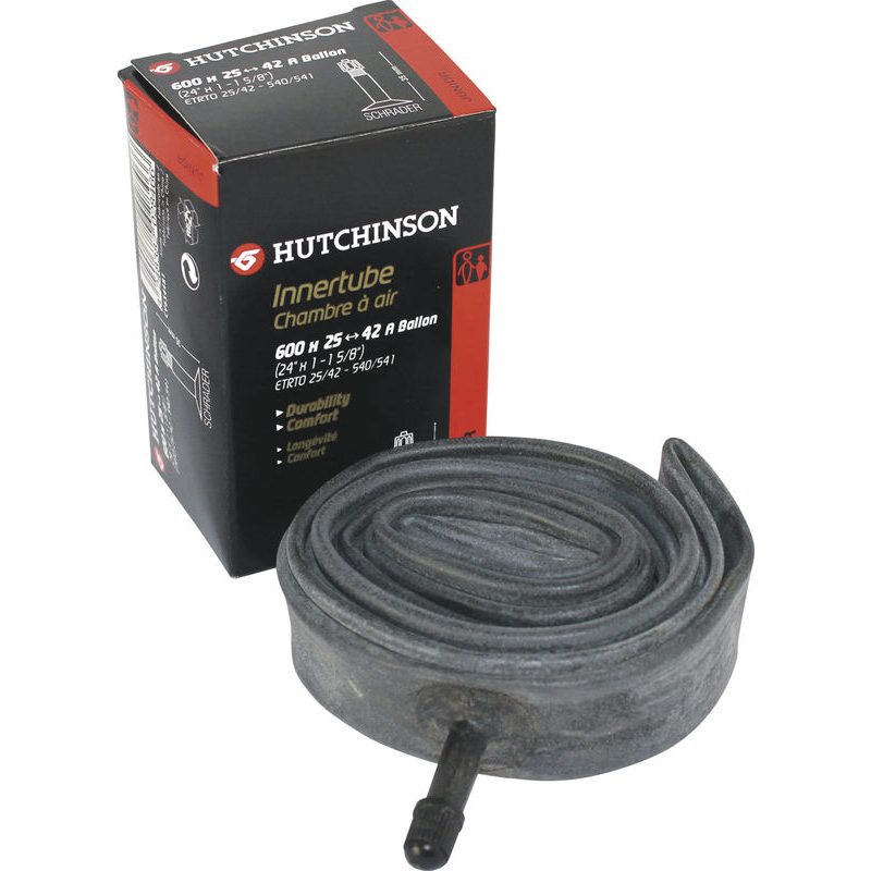 cámara hutchinson 29x1.90-2.35 con válvula schrader de 48mm