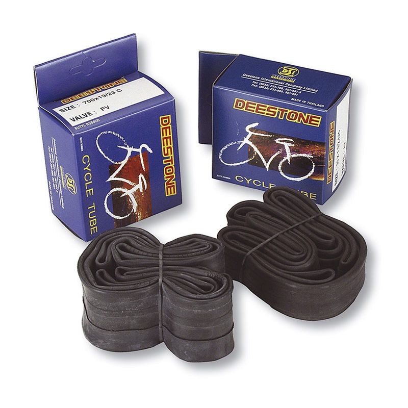 cámara de aire deestone 18x1.90-2.125 con válvula schrader para moto