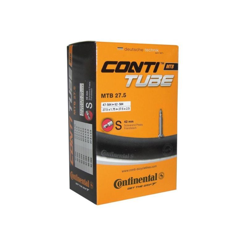 CONTINENTAL LUFTSCHLAUCH 27.5+ 2.25-3.0 PRESTA 42 MM