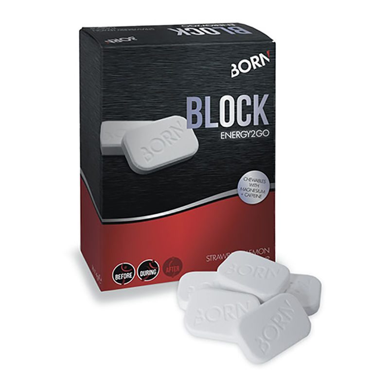born energy block - tabletas energéticas para un extra de energía durante el ejercicio