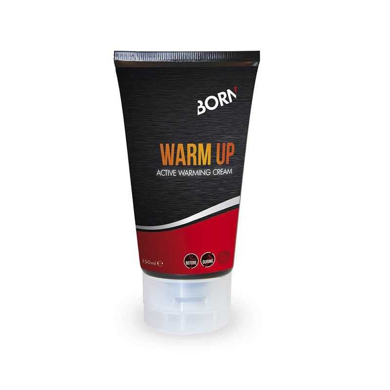 crema calentadora para antes del ejercicio warm up 150 ml de born