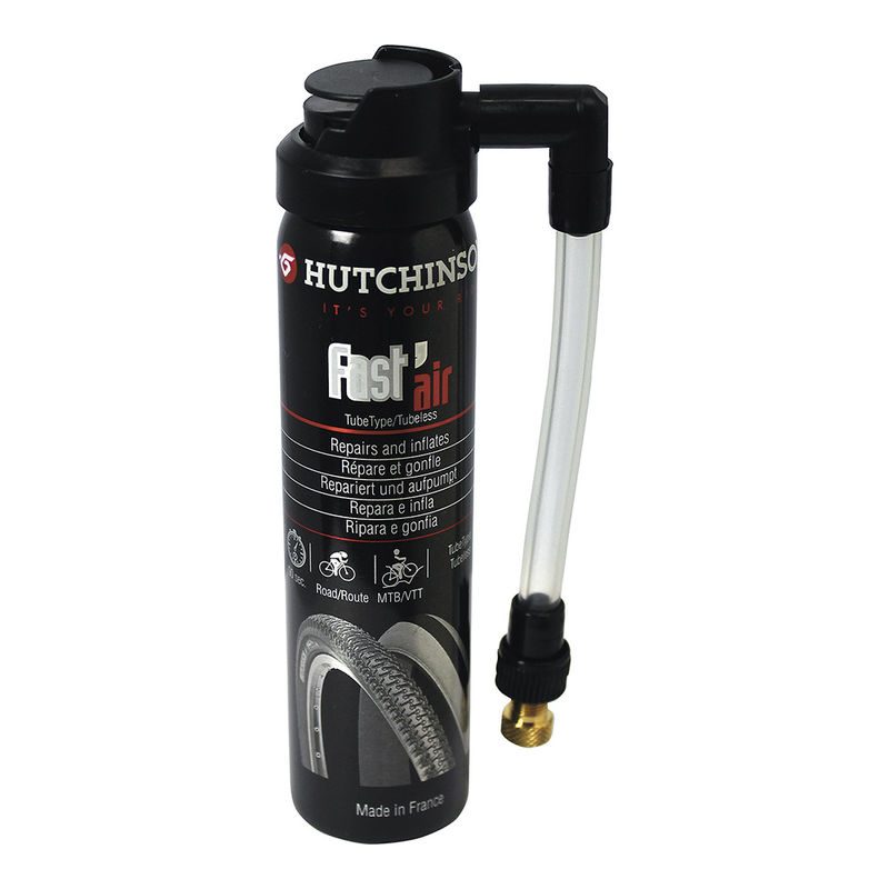 aerosol reparación pinchazos fast air hutchinson - fácil y rápido