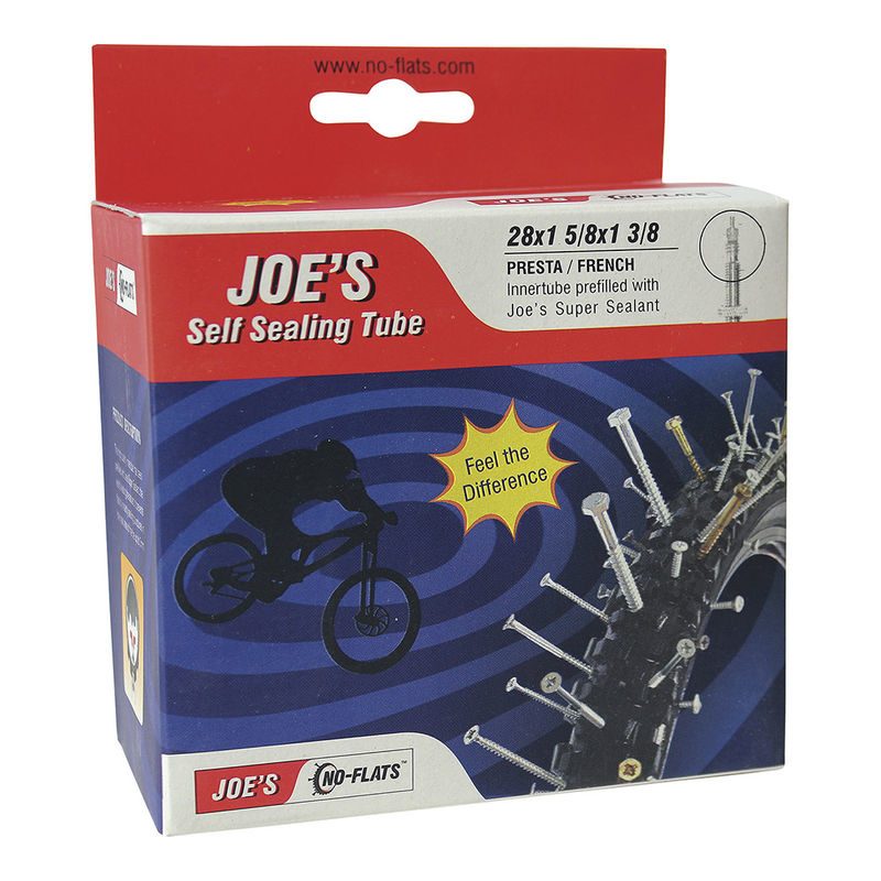 cámara con látex antipinchazos joe's presta 700x28-37