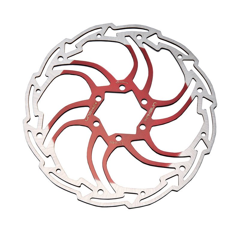 disco freno flecha 160mm - rojo