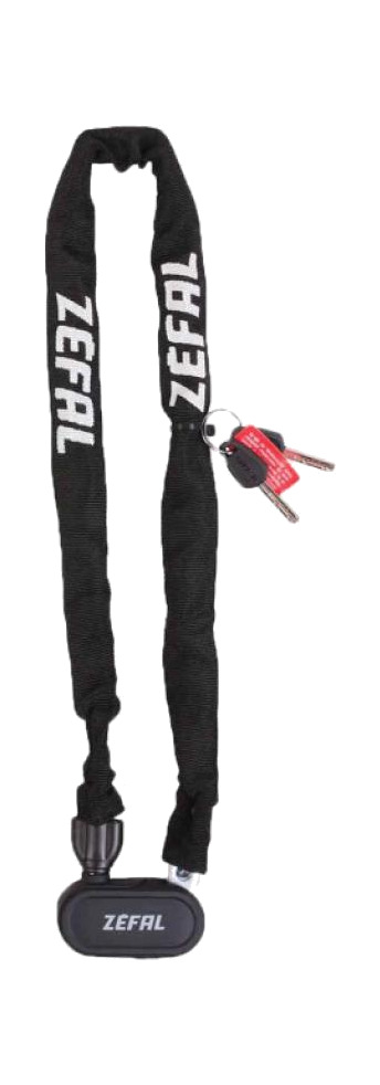 cadena antirrobo con llave k-traz m8 900 mm - 6 mm