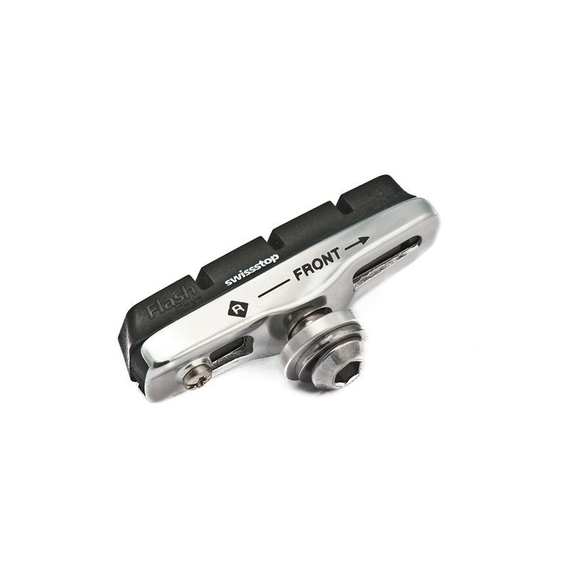 kit 2 portazapatas freno swissstop flash pro carbono para llanta