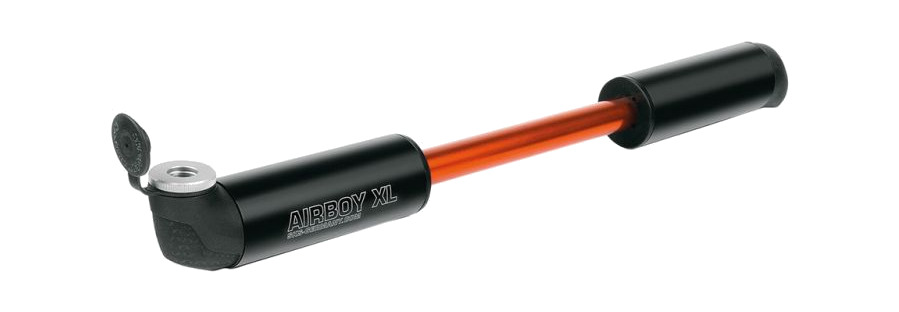 MINI-BIKE-INFLATOR-PUMPE MIT MANOMETER VERLEIHT UND SCHRADER AIRBOY XL ROAD/MTB/ - Bild 1 von 1