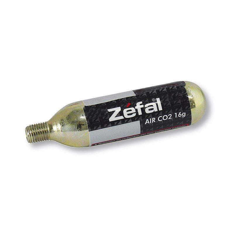bombona cartucho de aire comprimido co2 de 16 gr para infladores - recambio zefal