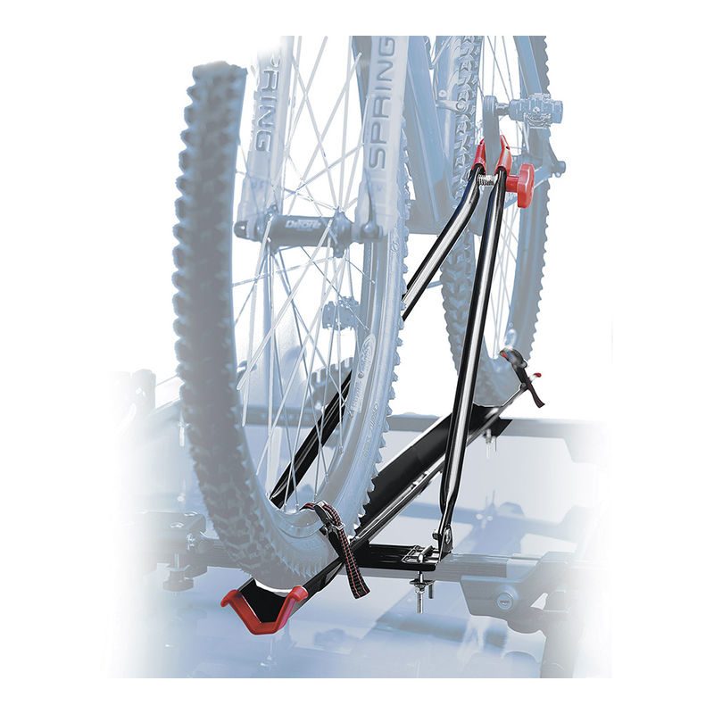 portabici uni bike mtb para barras de techo - sujeción en biela