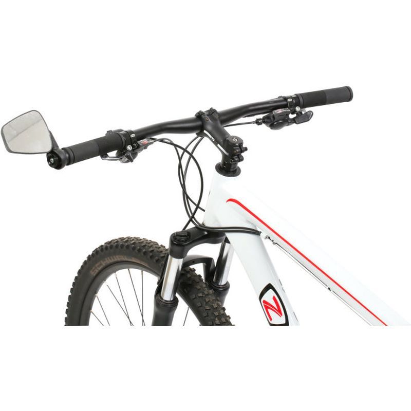 espejo retrovisor zefal dooback2 para bicicletas - ajustable y plegable