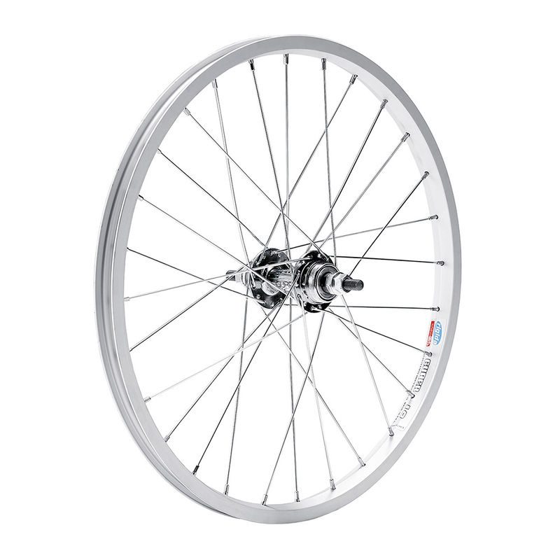 rueda trasera aluminio 20 x 2.125 btt 6v