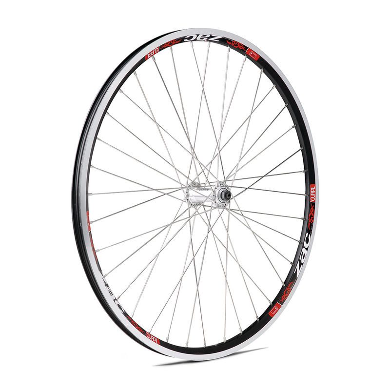 rueda delantera llanta negro 26 "" zac"