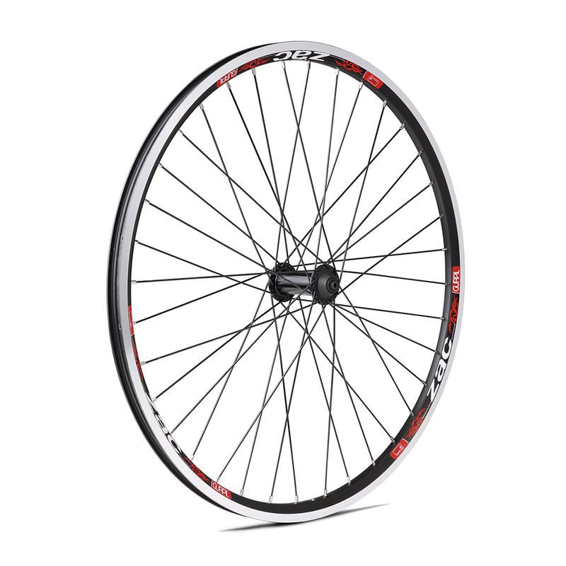 rueda trasera negra cassette piñones 8v negro radio negro 26 "" zac "