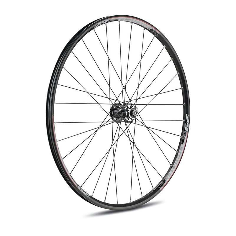 rueda delantera negra con rodamientos nainer 29