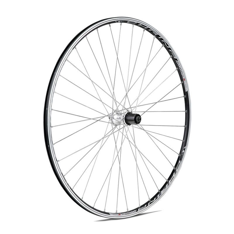 rueda carretera o ciudad trasera negro cassette piñones 8v 700 chrina 70