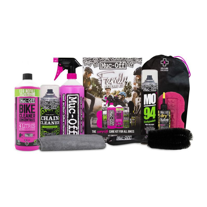kit limpieza family bike care