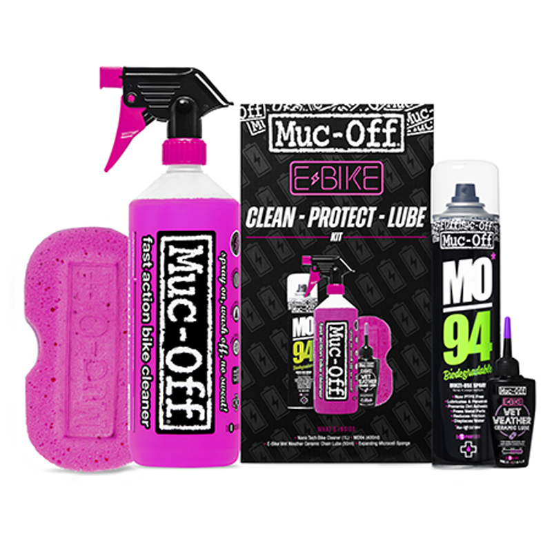 kit limpieza - lubricantes proteccion e-bike 3 u