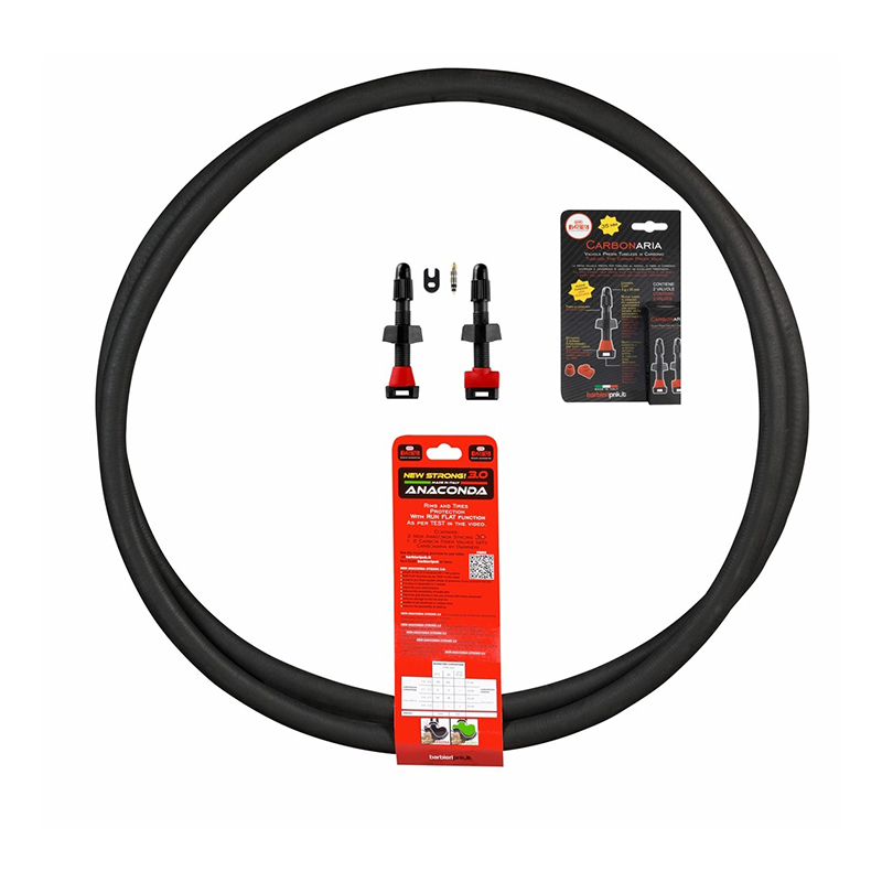 ANACONDA 3.0 GRAVEL 700X35-45 CARB Anti-Puncture Foam Kit + Carbon Valves - Picture 1 of 1