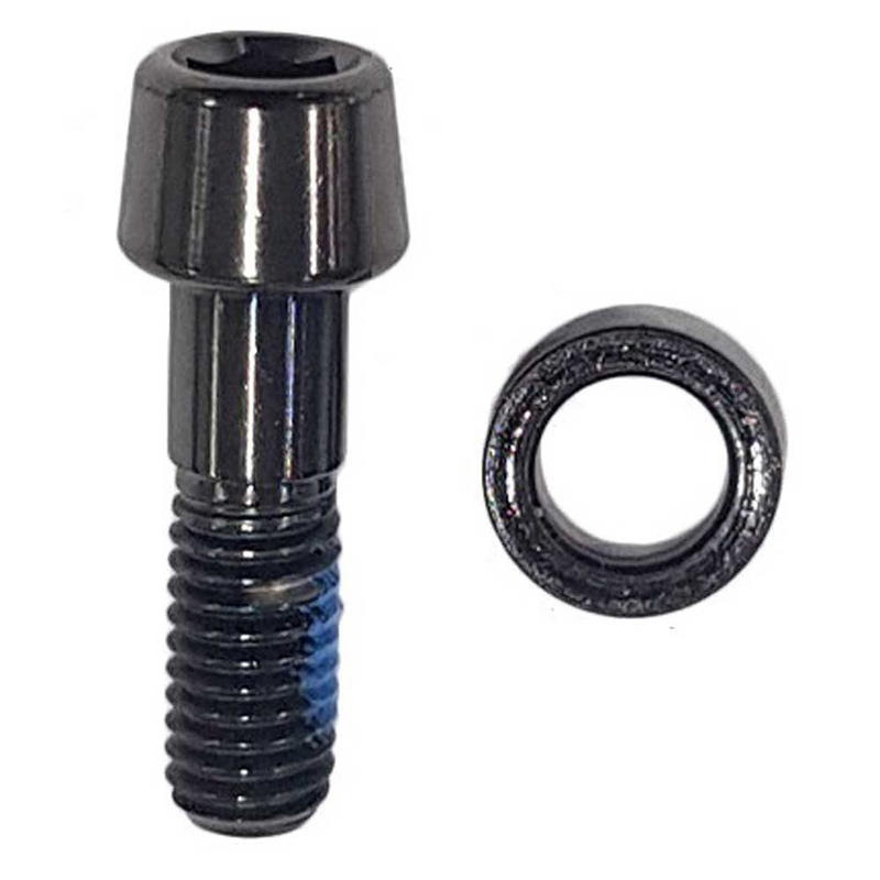 tornillo con arandela conica potencia  vinci m5x18 mm