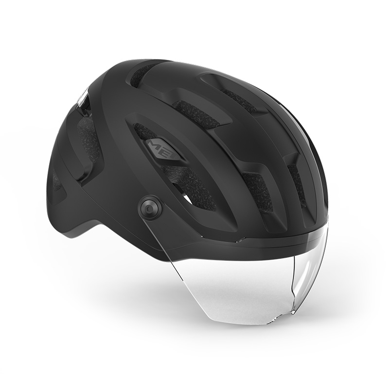 casco bicicleta con pantalla intercity mips