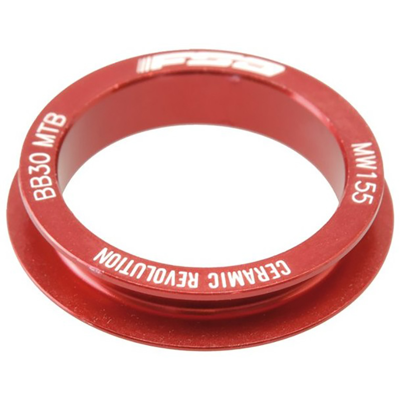 espaciador rojo para pedalier  8.3 mm bb30 mw155