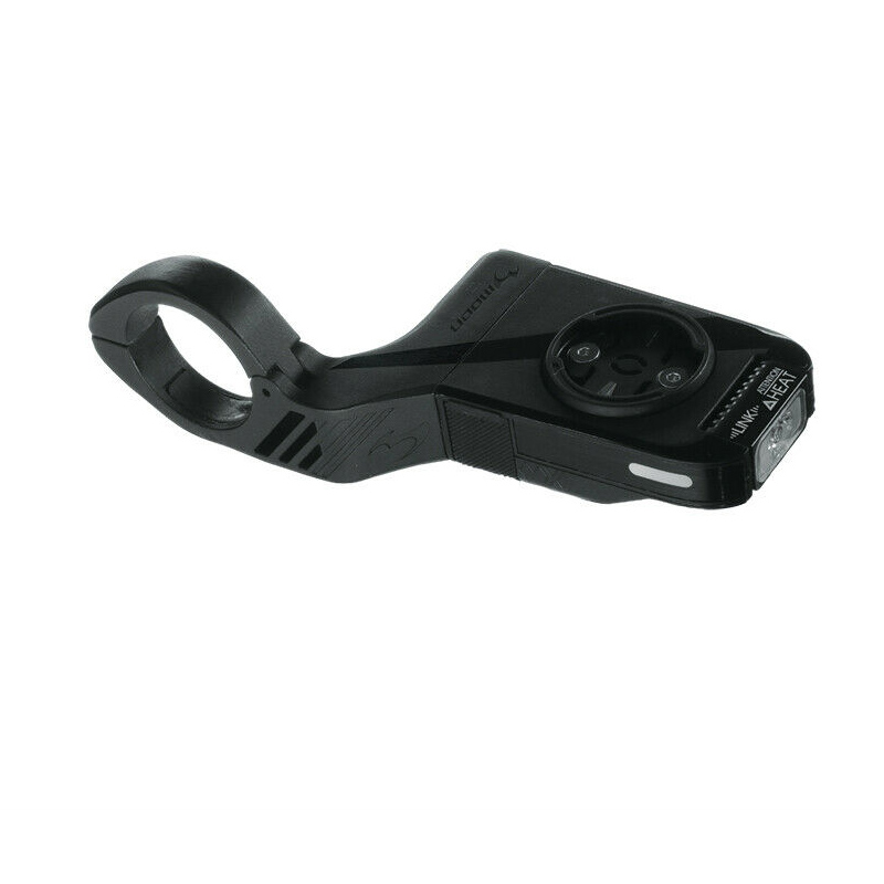 luz delantera bicicleta con soporte para ciclocomputador mx-hm garmin/wahoo usb