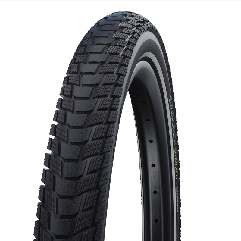 cubierta neumático rígida reflectante pick-up 24x2.15 hs609 perf super defense twinskin addix e 55-507