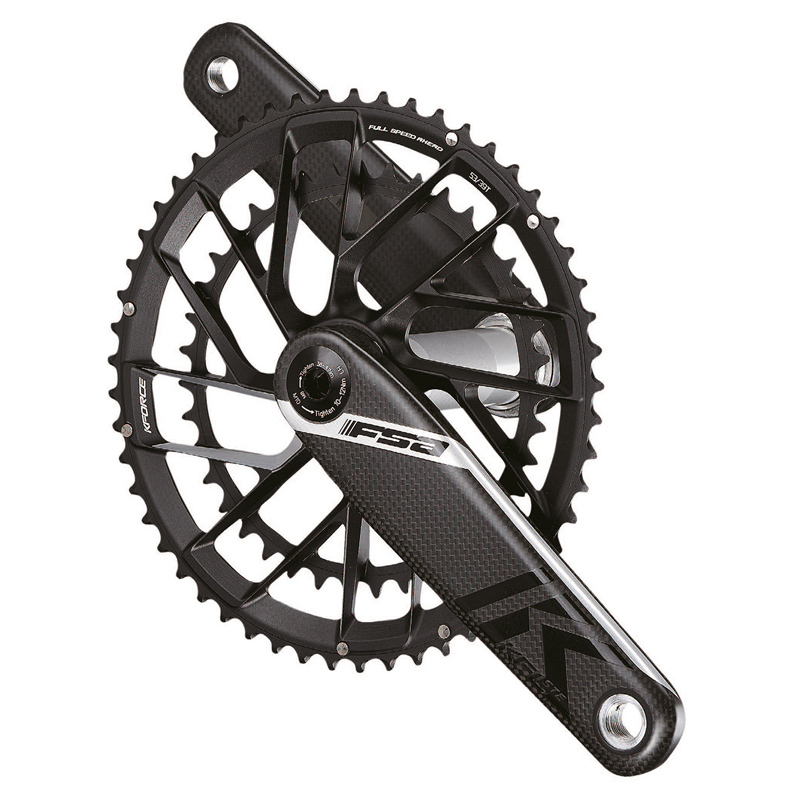 juego de bielas y platos carbono k-force team edition modular axs bb386evo direct mount 172.5 mm 52x39t