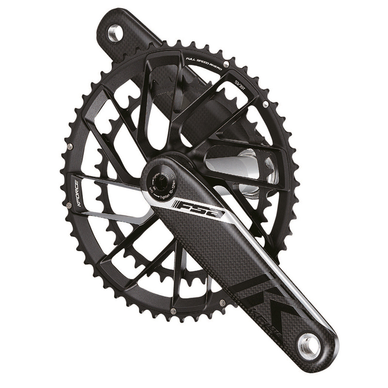 juego de bielas y platos carbono k-force team edition modular bb386evo direct mount 175 mm 52x36t