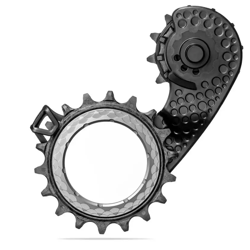 ABSOLUTE BLACK Jaula cambio trasero HOLLOWCAGE SHIMANO 9100/8000 CARBON - Imagen 9 de 9