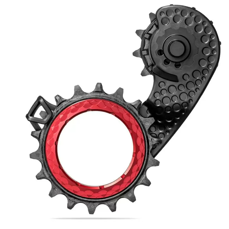 ABSOLUTE BLACK Jaula cambio trasero HOLLOWCAGE SHIMANO 9100/8000 CARBON - Imagen 7 de 9