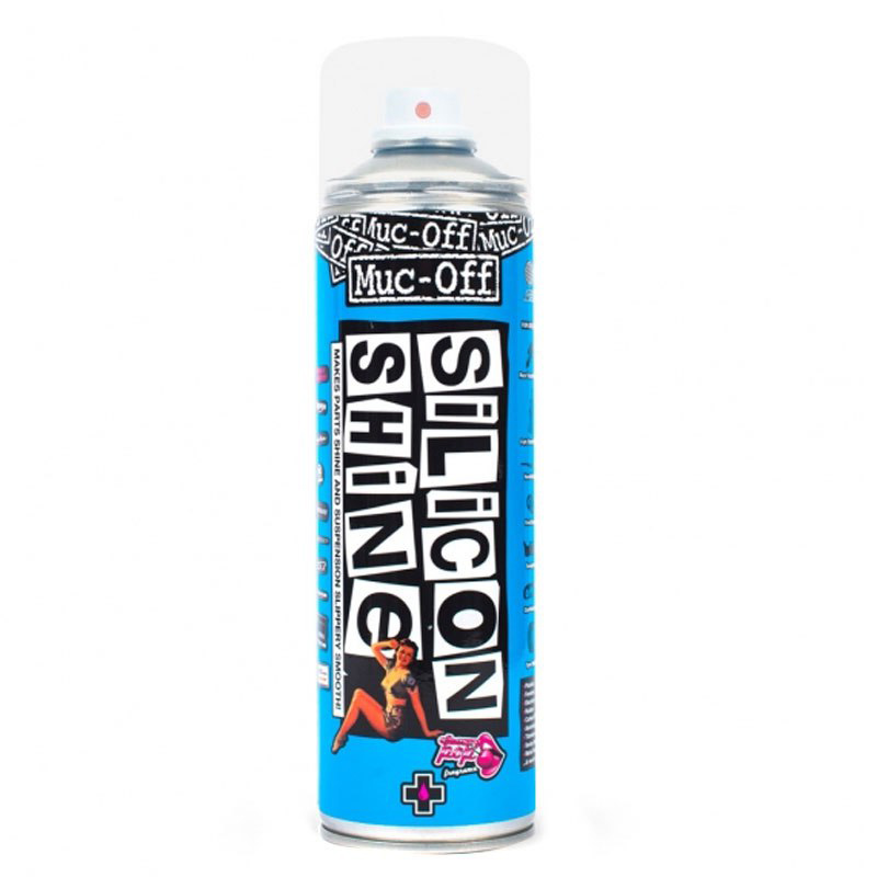 spray abrillantador silicona para bicicleta 500 ml