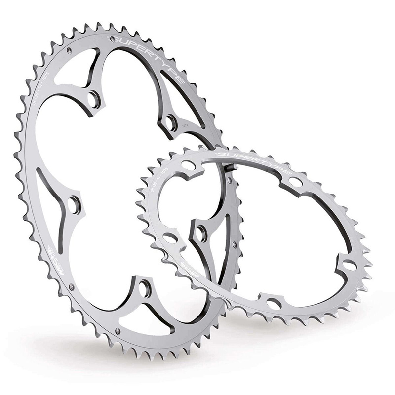 MICHE 5-Arm-Kettenblatt aus Aluminium SUPERTYPE 135 BCD CAMPAGNOLO 9/10V - Imagen 2 de 3