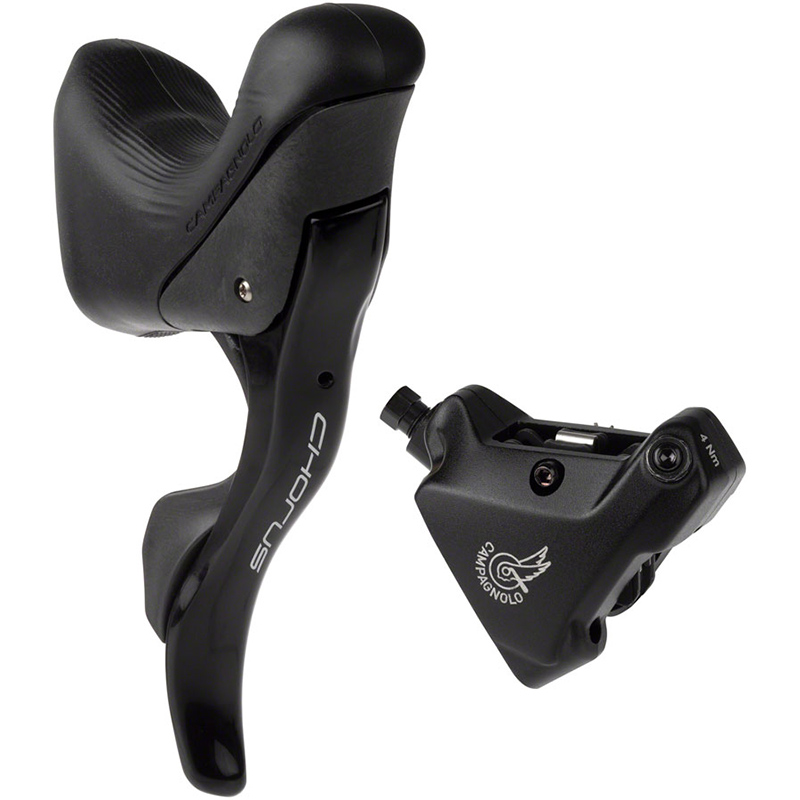 maneta freno/cambio hidráulica negra derecha pinza trasera  chorus ep 12v 140 mm