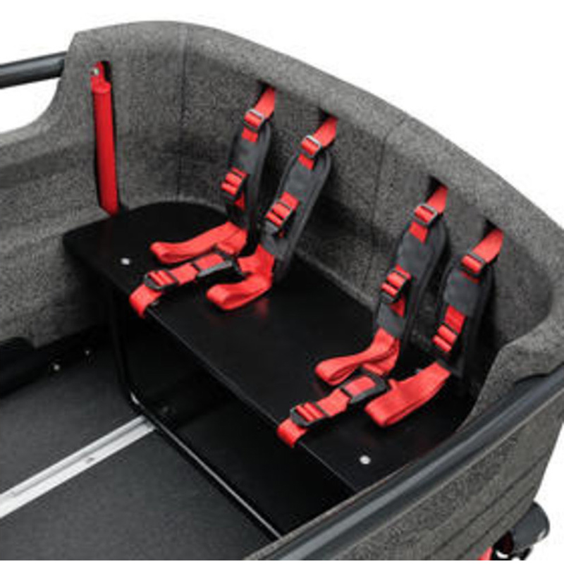 soporte 2 asientos niño extra para remolque bicicleta  sc3 batavus fier 3/wiener f.u.b 3/raleigh stride 3