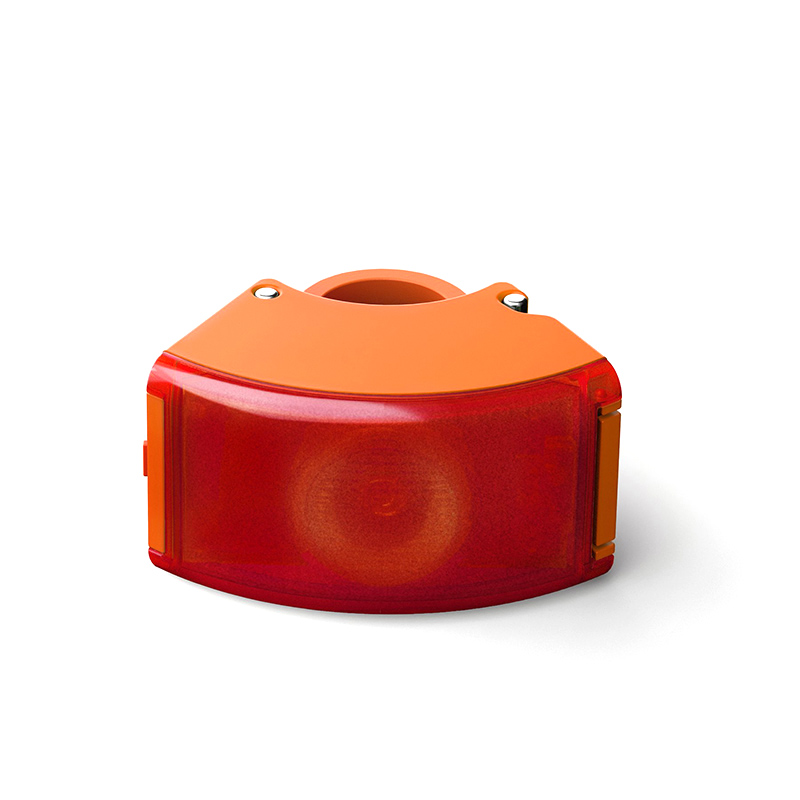 luz trasera bicicleta curve led usb 22-32 mm