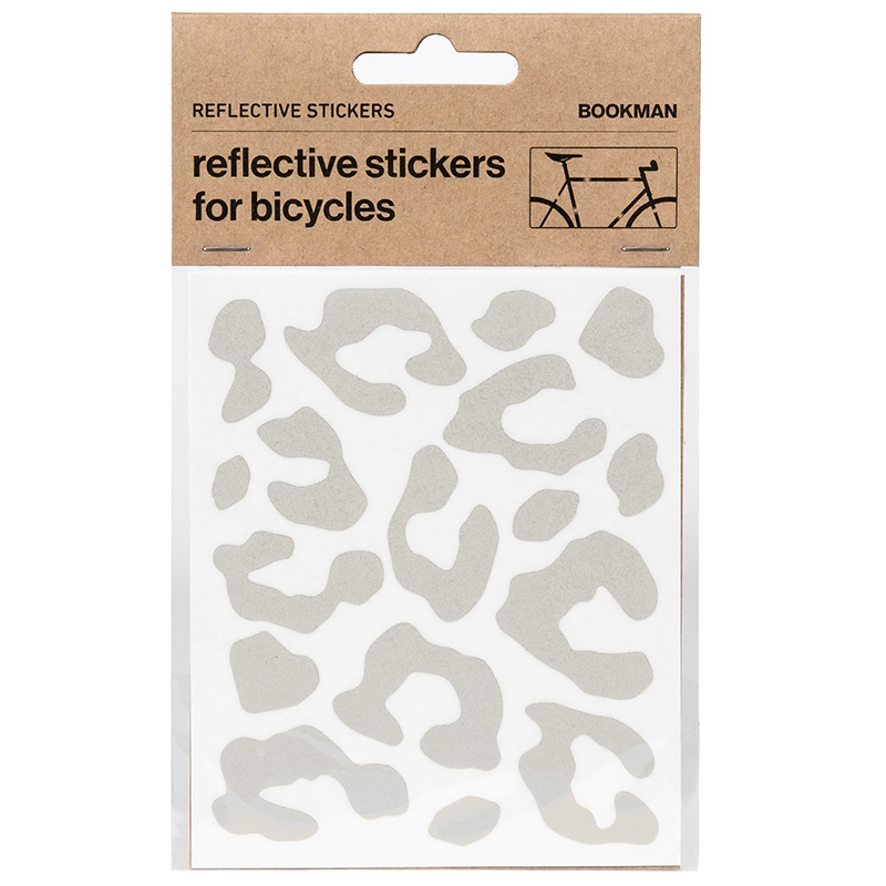 kit pegatinas reflectantes para bicicleta leopardo