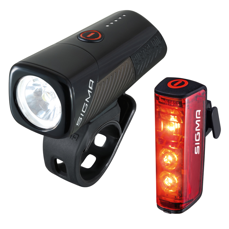 kit luces delantera y trasera buster 400 / blaze flash led usb