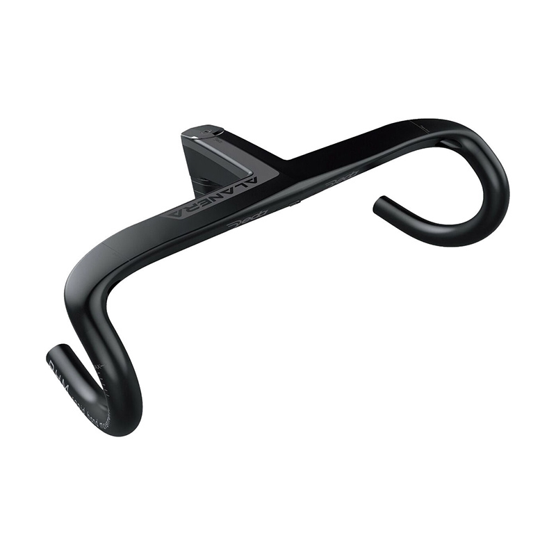 manillar bicicleta carbono con soporte para garmin  500&802 alanera dcr di2 rhm 460 mm 130 mm 1-1/8"