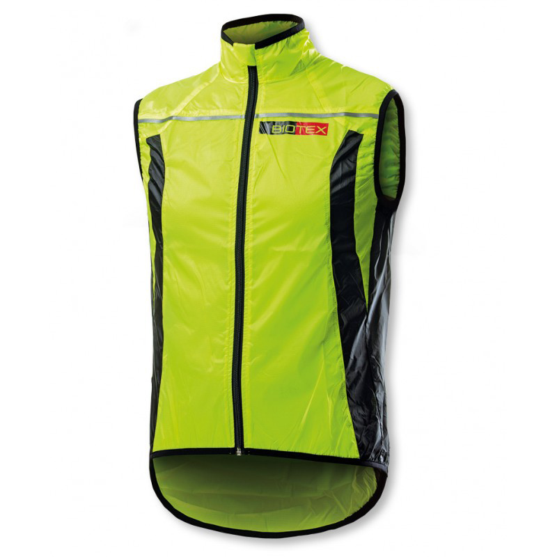 BIOTEX Chaleco cortavientos impermeable para ciclismo - Picture 2 of 2