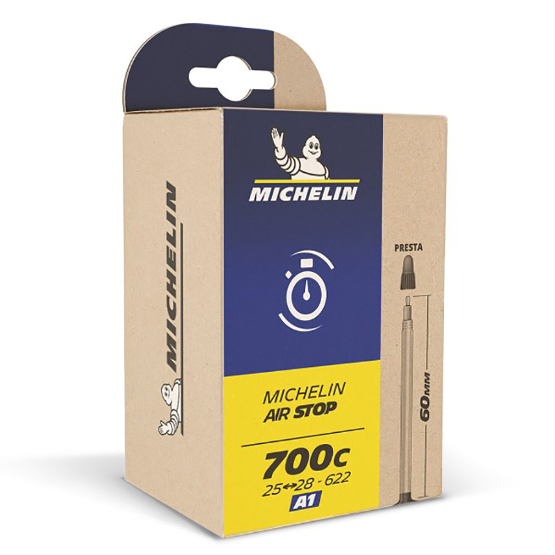 MICHELIN Cámara de aire A3 AIRSTOP 28X1.30-1.80 STANDARD 48 MM (33-46/622-635) - Imagen 1 de 1