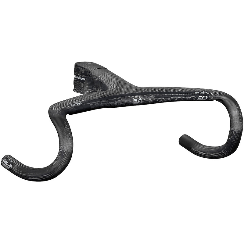 VISION Manillar bicicleta carbono cableado interno METRON 5D ACR 3K 120x420 MM