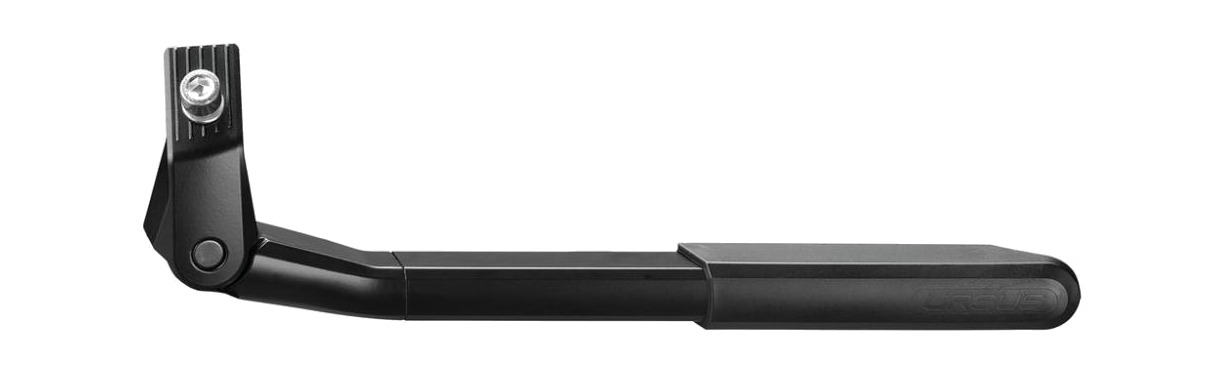 soporte pata caballete lateral ajustable de aluminio para bici, montaje directo power 26-28"